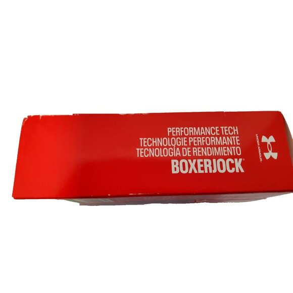 Under Armour UA 3 Pack Performance Tech 6" Boxerjock Boxer Briefs Black Red Gray - Picture 5 of 5